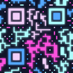 え、何？？このきらきらなＱＲコードは！！