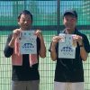 お盆休みはシングルスの特訓です。
