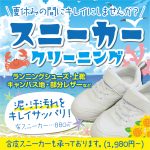 夏はスニーカーも汗だらけですよ!!